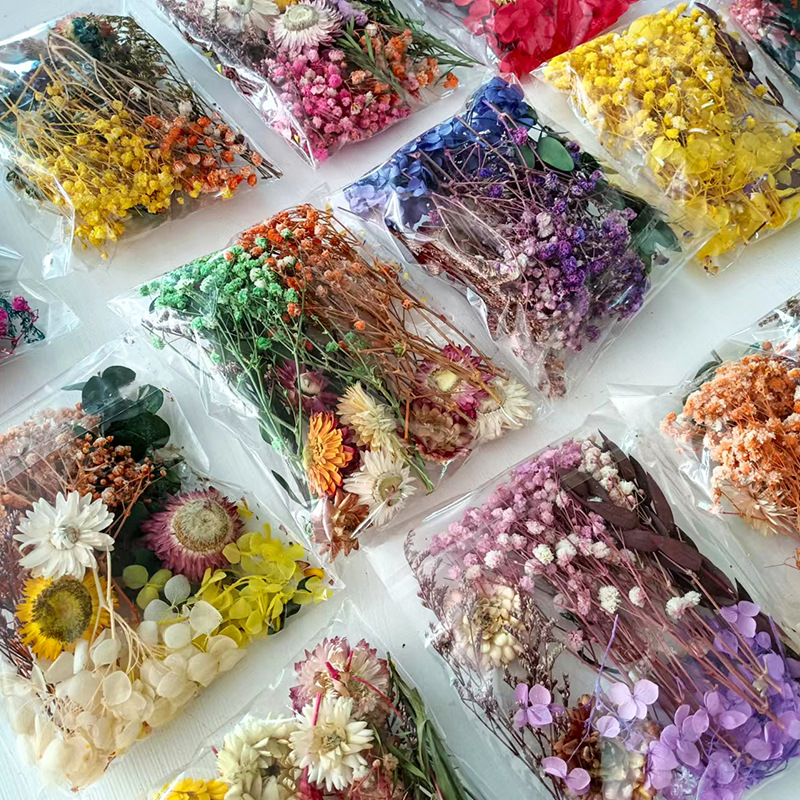 1 confezione di fiori secchi v - Dried Flower Bunch recensione e prezzo