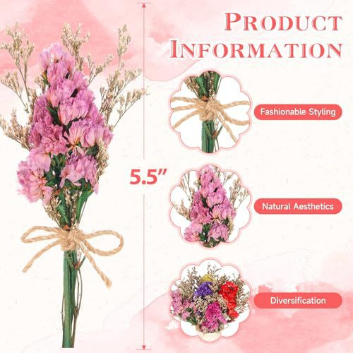Mini Bouquet di Fiori Secchi N - Dried Flower Bunch recensione e prezzo